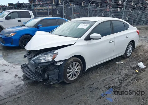 2018 Nissan Sentra Sv from USA, damaged, VIN 3N1AB7AP2JL656212